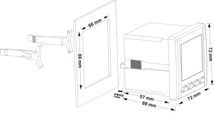 三相數字式測控表